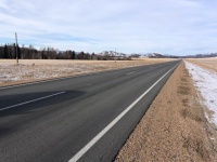Более 15 км автодороги Подъезд Талда – Тюнгур в Республике Алтай отремонтировали по нацпроекту