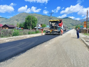 Ремонт региональных дорог в Республике Алтай ведется активными темпами