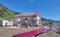 В селе Ороктой строят новый ФАП