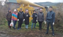 Коллектив Минрегионразвития Республики Алтай принял участие в месячнике санитарной очистки и благоустройства