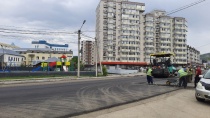 Обновлена дорожная одежда нескольких участков автодорог в столице Республики Алтай 
